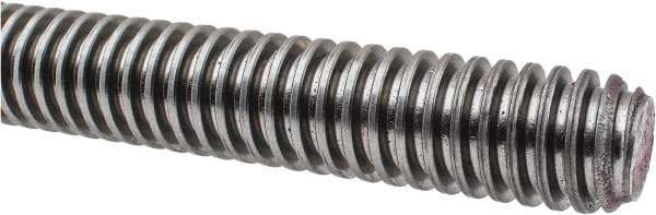 Keystone Threaded Products - 1-5 Acme, 6' Long, Low Carbon Steel General Purpose Acme Threaded Rod - Oil Finish Finish, Right Hand Thread, 2G Fit - Apex Tool & Supply