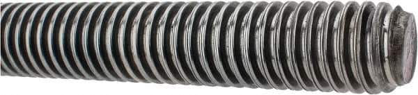 Keystone Threaded Products - 1-1/8-5 Acme, 6' Long, Low Carbon Steel General Purpose Acme Threaded Rod - Oil Finish Finish, Right Hand Thread, 2G Fit - Apex Tool & Supply