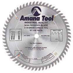 Amana Tool - 14" Diam, 1" Arbor Hole Diam, 84 Tooth Wet & Dry Cut Saw Blade - Carbide-Tipped, Standard Round Arbor - Apex Tool & Supply