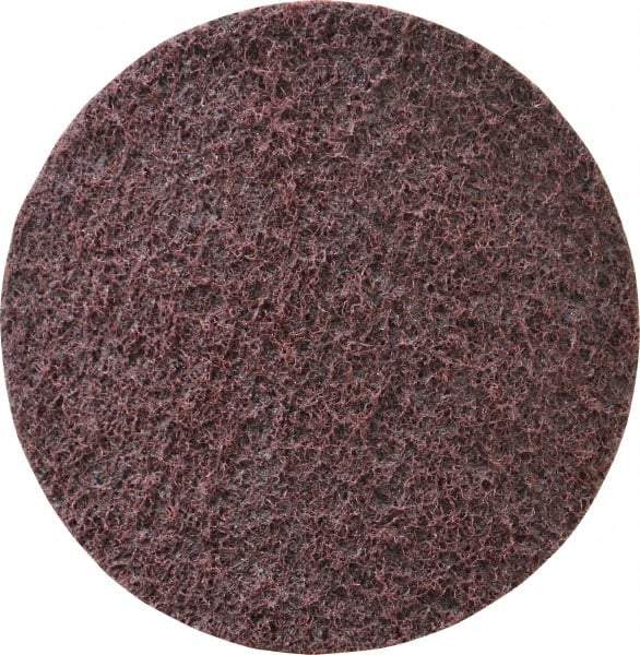 Standard Abrasives - 4-1/2" Diam, Aluminum Oxide Hook & Loop Disc - Medium Grade, Nonwoven, - Apex Tool & Supply
