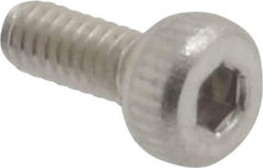 Value Collection - M2x0.40 Metric Coarse Hex Socket Drive, Socket Cap Screw - Grade 18-8 & Austenitic A2 Stainless Steel, Uncoated, Fully Threaded, 5mm Length Under Head - Apex Tool & Supply
