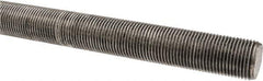 Made in USA - 3/4-16 UNF (Fine), 3' Long, Stainless Steel Threaded Rod - Right Hand Thread - Apex Tool & Supply