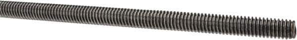 Value Collection - 5/16-18 UNC (Coarse), 3' Long, Alloy Steel Threaded Rod - Right Hand Thread - Apex Tool & Supply