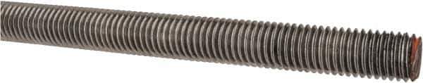 Value Collection - 5/8-11 UNC (Coarse), 3' Long, Alloy Steel Threaded Rod - Plain Finish, Right Hand Thread - Apex Tool & Supply