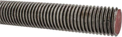 Value Collection - 1-1/8-7 UNC (Coarse), 3' Long, Alloy Steel Threaded Rod - Right Hand Thread - Apex Tool & Supply