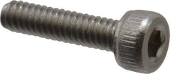 Value Collection - M2x0.40 Metric Coarse Hex Socket Drive, Socket Cap Screw - Grade 18-8 & Austenitic A2 Stainless Steel, Uncoated, Fully Threaded, 8mm Length Under Head - Apex Tool & Supply