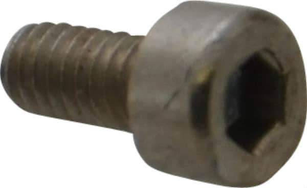 Value Collection - M2.5x0.45 Metric Coarse Hex Socket Drive, Socket Cap Screw - Grade 18-8 & Austenitic A2 Stainless Steel, Uncoated, Fully Threaded, 5mm Length Under Head - Apex Tool & Supply
