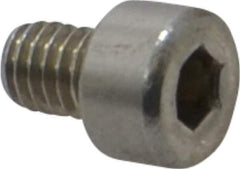 Value Collection - M4x0.70 Metric Coarse Hex Socket Drive, Socket Cap Screw - Grade 18-8 & Austenitic A2 Stainless Steel, Uncoated, Fully Threaded, 5mm Length Under Head - Apex Tool & Supply