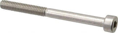 Value Collection - M4x0.70 Metric Coarse Hex Socket Drive, Socket Cap Screw - Grade 18-8 & Austenitic A2 Stainless Steel, Uncoated, Partially Threaded, 45mm Length Under Head - Apex Tool & Supply