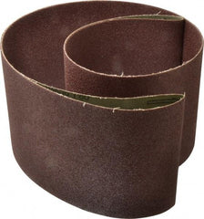 Tru-Maxx - 6" Wide x 89" OAL, 80 Grit, Aluminum Oxide Abrasive Belt - Aluminum Oxide, Medium, Coated - Apex Tool & Supply