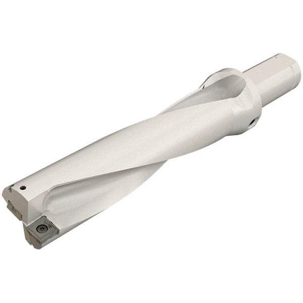 Iscar - 2-1/4" Max Drill Depth, 4xD, 9/16" Diam, Indexable Insert Drill - 2 Inserts, 3/4" Shank Diam, Straight Shank - Apex Tool & Supply