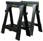 STANLEY® Folding Sawhorse Twin Pack - Apex Tool & Supply