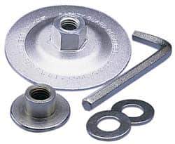 Norton - 3/8" Hole, Wheel Mandrel - 2 to 3" Wheel Diam - Apex Tool & Supply