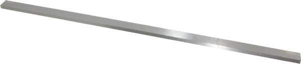 Value Collection - 18" Long x 5/8" Wide x 1/4" Thick, AISI Type O1, Tool Steel Oil-Hardening Flat Stock - + 1/4" Long Tolerance, + .005" Wide Tolerance, +/- .001" Thick Tolerance - Apex Tool & Supply