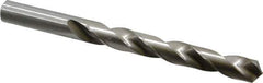 Chicago-Latrobe - 37/64" 118° High Speed Steel Jobber Drill - Bright Finish, Right Hand Cut, Spiral Flute, Straight Shank, 6-5/8" OAL, Standard Point - Apex Tool & Supply