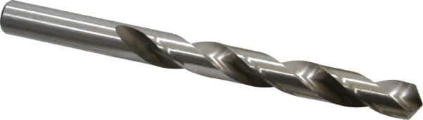 Chicago-Latrobe - 39/64" 118° High Speed Steel Jobber Drill - Bright Finish, Right Hand Cut, Spiral Flute, Straight Shank, 7-1/8" OAL, Standard Point - Apex Tool & Supply