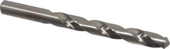 Chicago-Latrobe - 43/64" 118° High Speed Steel Jobber Drill - Bright Finish, Right Hand Cut, Spiral Flute, Straight Shank, 7-1/8" OAL, Standard Point - Apex Tool & Supply