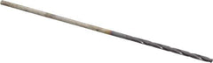 Chicago-Latrobe - 1/32" 135° Cobalt Jobber Drill - TiAlN Finish, Right Hand Cut, Spiral Flute, Straight Shank, 1-3/8" OAL, Standard Point - Apex Tool & Supply