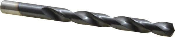 Chicago-Latrobe - 29/64" 135° Cobalt Jobber Drill - TiAlN Finish, Right Hand Cut, Spiral Flute, Straight Shank, 5-5/8" OAL, Split Point - Apex Tool & Supply