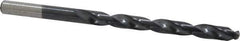 Chicago-Latrobe - Letter A 135° Cobalt Jobber Drill - TiAlN Finish, Right Hand Cut, Spiral Flute, Straight Shank, 3-7/8" OAL, Split Point - Apex Tool & Supply
