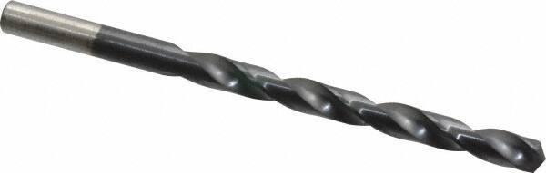 Chicago-Latrobe - Letter B 135° Cobalt Jobber Drill - TiAlN Finish, Right Hand Cut, Spiral Flute, Straight Shank, 4" OAL, Split Point - Apex Tool & Supply
