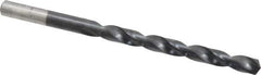 Chicago-Latrobe - Letter C 135° Cobalt Jobber Drill - TiAlN Finish, Right Hand Cut, Spiral Flute, Straight Shank, 4" OAL, Split Point - Apex Tool & Supply