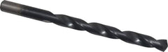 Chicago-Latrobe - Letter R 135° Cobalt Jobber Drill - TiAlN Finish, Right Hand Cut, Spiral Flute, Straight Shank, 4-3/4" OAL, Split Point - Apex Tool & Supply