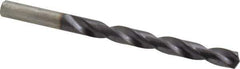 Chicago-Latrobe - Letter T 135° Cobalt Jobber Drill - TiAlN Finish, Right Hand Cut, Spiral Flute, Straight Shank, 4-7/8" OAL, Split Point - Apex Tool & Supply