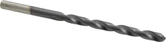 Chicago-Latrobe - #5 135° Cobalt Jobber Drill - TiAlN Finish, Right Hand Cut, Spiral Flute, Straight Shank, 3-3/4" OAL, Split Point - Apex Tool & Supply