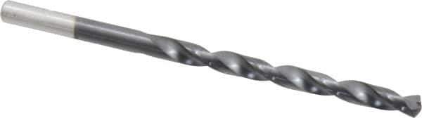 Chicago-Latrobe - #6 135° Cobalt Jobber Drill - TiAlN Finish, Right Hand Cut, Spiral Flute, Straight Shank, 3-3/4" OAL, Split Point - Apex Tool & Supply