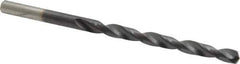 Chicago-Latrobe - #7 135° Cobalt Jobber Drill - TiAlN Finish, Right Hand Cut, Spiral Flute, Straight Shank, 3-5/8" OAL, Split Point - Apex Tool & Supply