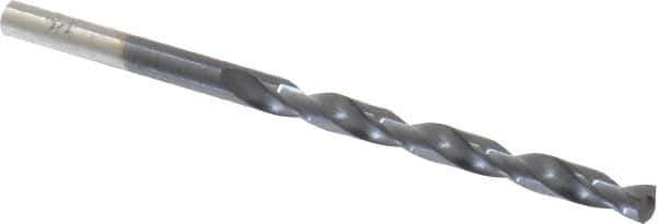 Chicago-Latrobe - #14 135° Cobalt Jobber Drill - TiAlN Finish, Right Hand Cut, Spiral Flute, Straight Shank, 3-3/8" OAL, Split Point - Apex Tool & Supply