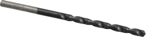 Chicago-Latrobe - #30 135° Cobalt Jobber Drill - TiAlN Finish, Right Hand Cut, Spiral Flute, Straight Shank, 2-3/4" OAL, Split Point - Apex Tool & Supply