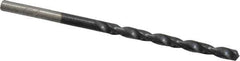 Chicago-Latrobe - #30 135° Cobalt Jobber Drill - TiAlN Finish, Right Hand Cut, Spiral Flute, Straight Shank, 2-3/4" OAL, Split Point - Apex Tool & Supply