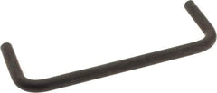 Amatom Electronic Hardware - 4-1/4" Long x 1-1/2" High, Round Handle - Black Oxide Finish, Stainless Steel, 4" Center to Center - Apex Tool & Supply