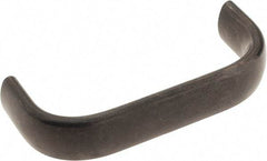 Amatom Electronic Hardware - 3-9/32" Long x 0.63" Wide x 1-9/32" High, Oval Handle - Black Oxide Finish, Stainless Steel, 3" Center to Center - Apex Tool & Supply
