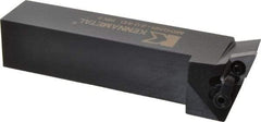 Kennametal - MDQN, Right Hand Cut, 27.5° Lead Angle, 1-1/4" Shank Height x 1-1/4" Shank Width, Negative Rake Indexable Turning Toolholder - 6" OAL, DN..43. Insert Compatibility, Series Kenloc - Apex Tool & Supply