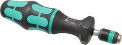 Wera - 1 Piece, 1.2 to 3 N/m, Adjustable Torque Limiting Screwdriver - 6" OAL, 1/4" Drive, 0.1" Graduation - Apex Tool & Supply