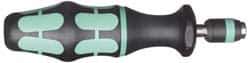 Wera - 1 Piece, 0.3 to 1.2 N/m, Preset Torque Limiting Screwdriver - 1/4" Drive - Apex Tool & Supply
