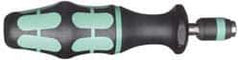 Wera - 1 Piece, 0.3 to 1.2 N/m, Preset Torque Limiting Screwdriver - 1/4" Drive - Apex Tool & Supply
