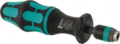 Wera - 1 Piece, 1.2 to 3 N/m, Preset Torque Limiting Screwdriver - 1/4" Drive - Apex Tool & Supply