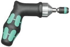 Wera - 1 Piece, 3 to 6 N/m, Preset Torque Limiting Screwdriver - 1/4" Drive - Apex Tool & Supply