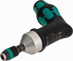 Wera - 1 Piece, 25 to 55 In/Lb, Preset Torque Limiting Screwdriver - 1/4" Drive - Apex Tool & Supply