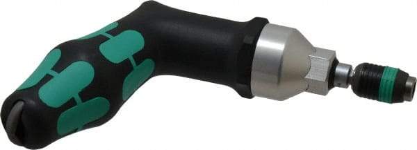 Wera - 3 to 6 N/m, Adjustable Torque Limiting Screwdriver - 6" OAL, 1/4" Drive, 1/4" Graduation - Apex Tool & Supply