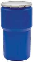Eagle - 14 Gallon Capacity, Metal Lever Lock, Blue Lab Pack - 5 Gallon Container, Polyethylene, 220 Lb. Capacity, UN 1H2/X65/S; UN 1H2/Y100/S Listing - Apex Tool & Supply