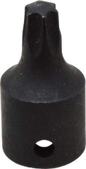 Blackhawk by Proto - 1/4" Drive, T30 Impact Torx Bit Socket - 1-3/16" OAL - Apex Tool & Supply
