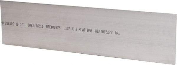 Value Collection - 1/8 Inch Thick x 3 Inch Wide x 12 Inch Long, Aluminum Strip - Alloy 6061 - Apex Tool & Supply