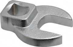Blackhawk by Proto - 5/8" 3/8" Drive Chrome Open End Crowfoot Wrench - 1-1/2" OAL - Apex Tool & Supply