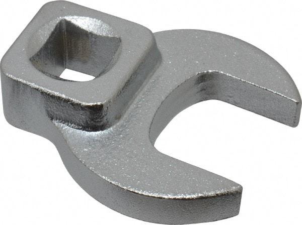 Blackhawk by Proto - 11/16" 3/8" Drive Chrome Open End Crowfoot Wrench - 1-1/2" OAL - Apex Tool & Supply