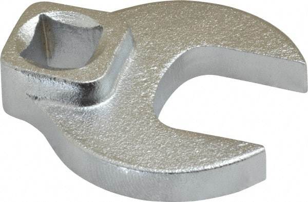 Blackhawk by Proto - 3/4" 3/8" Drive Chrome Open End Crowfoot Wrench - 1-23/32" OAL - Apex Tool & Supply